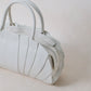Artisan Lotus Grace Bag - White