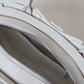 Artisan Lotus Grace Bag - White