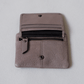 Artisan Coin Wallet - Cream Grey