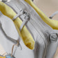 Mini Classic Flow Nylon Tote - Grey Yellow (With Charm)