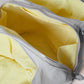 Mini Classic Flow Nylon Tote - Grey Yellow (With Charm)