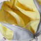 Mini Classic Flow Nylon Tote - Grey Yellow (With Charm)