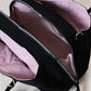 Mini Classic Flow Nylon Tote - Black Pink (With Charm)
