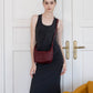 The Aurelia Satchel - Wine Red