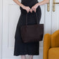 The Artisan Grande Tote - Dark Chocolate