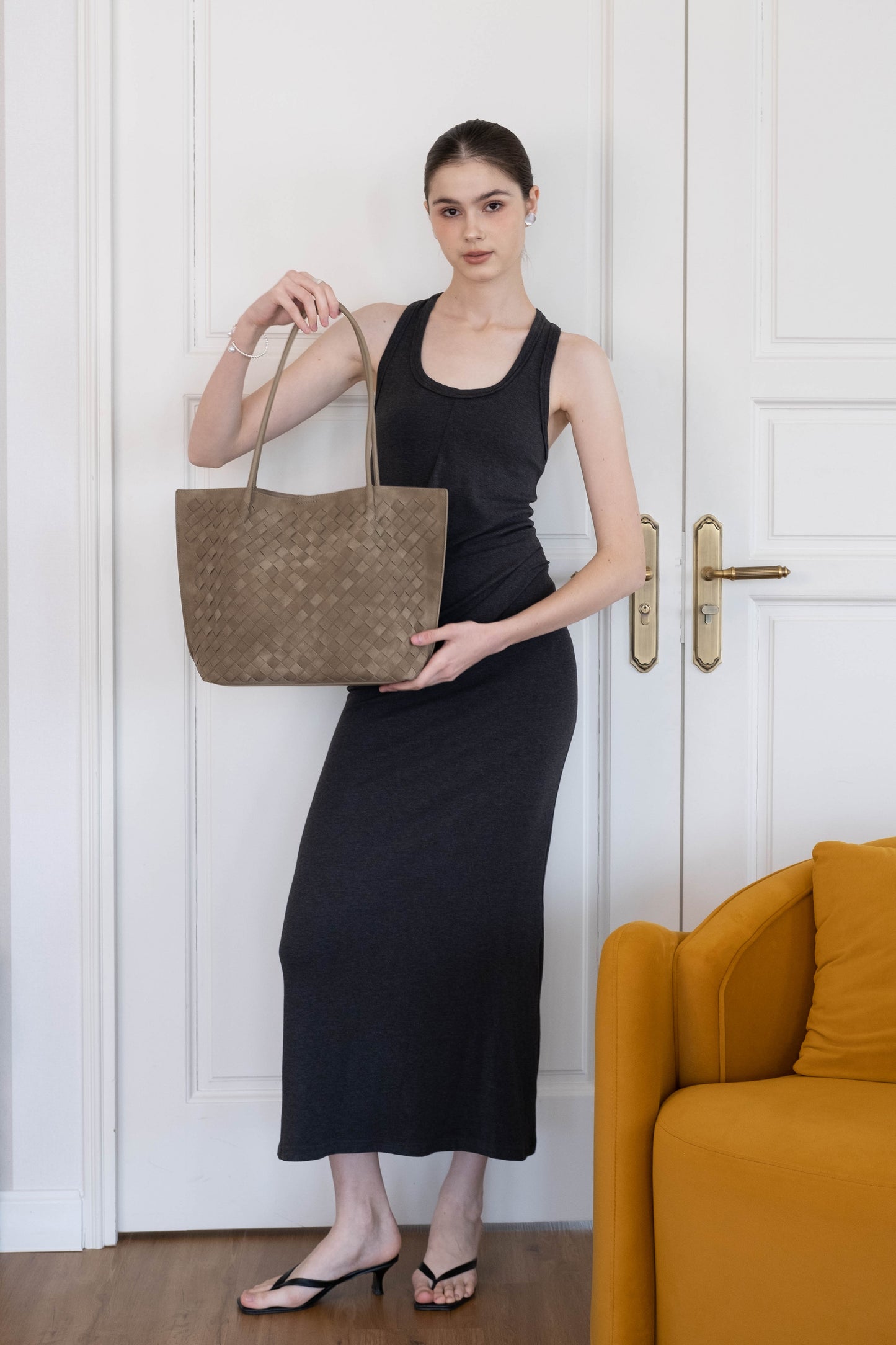 The Artisan Grande Tote - Earthy Green