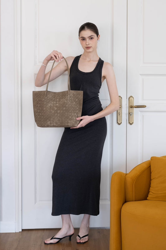 The Artisan Grande Tote - Earthy Green