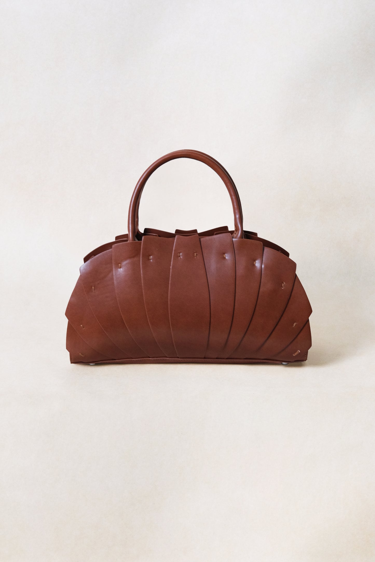 Artisan Lotus Grace Bag - Chestnut