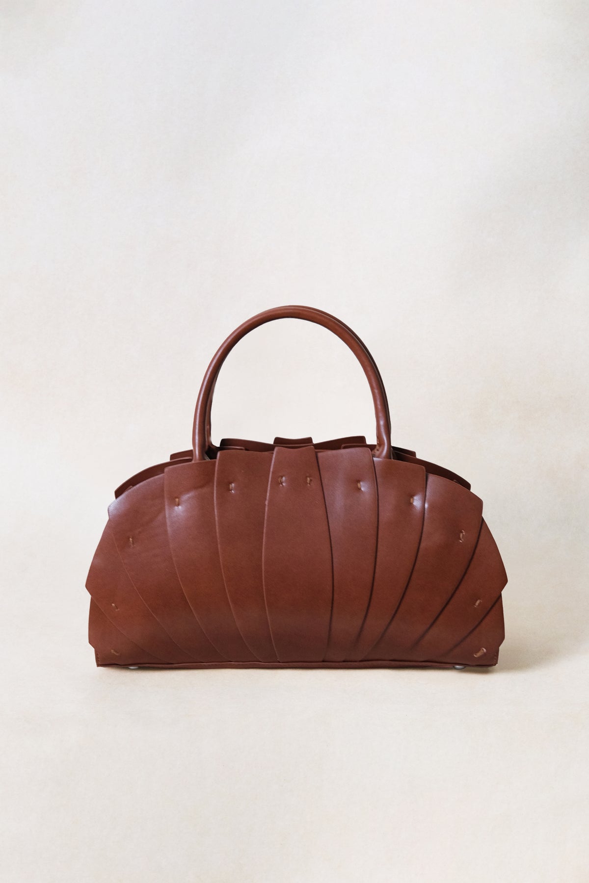 Artisan Lotus Grace Bag - Chestnut