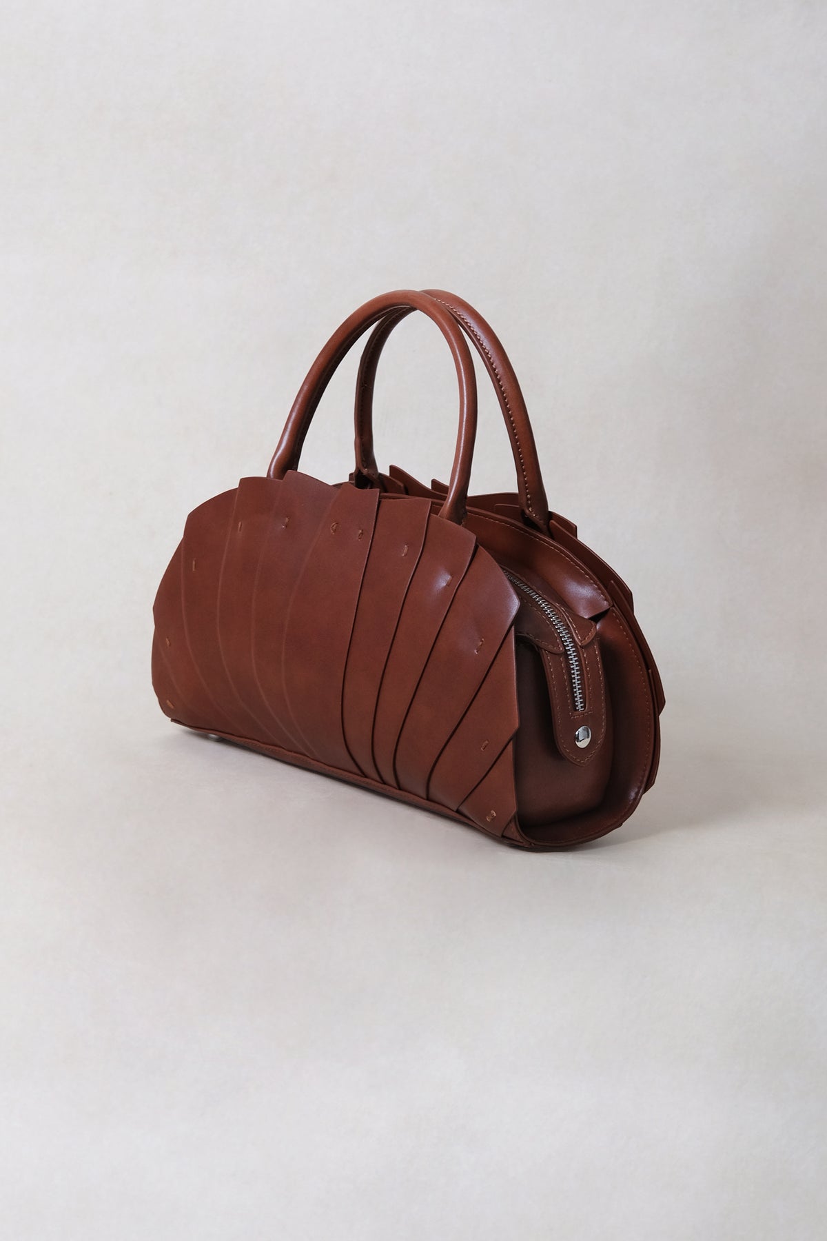 Artisan Lotus Grace Bag - Chestnut