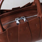 Artisan Lotus Grace Bag - Chestnut