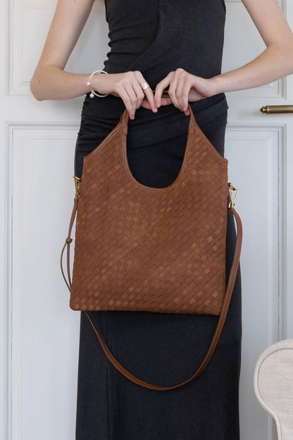 The Artisan Duo Tote - Chestnut