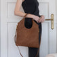 The Artisan Duo Tote - Chestnut