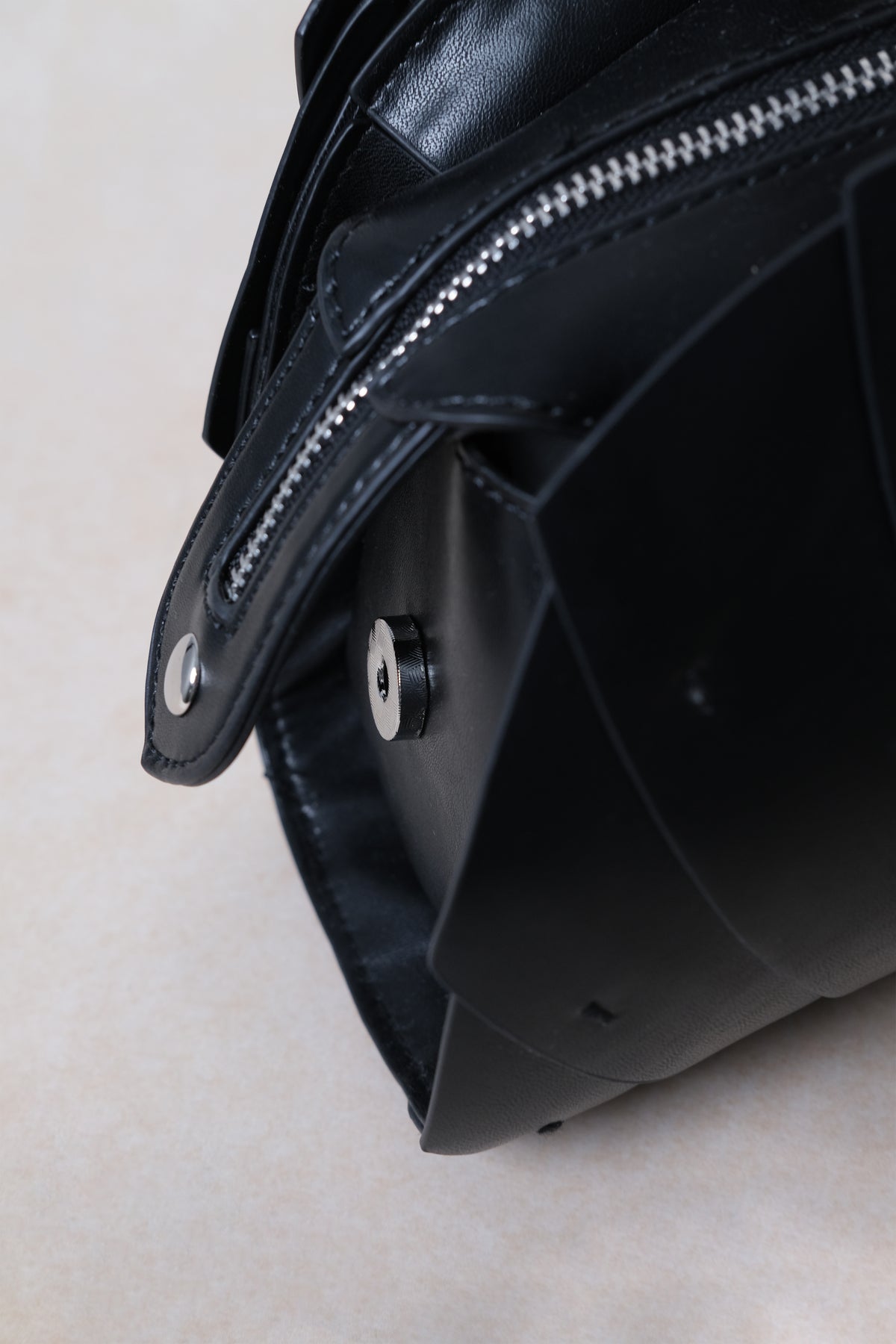 Artisan Lotus Grace Bag - Classic Black