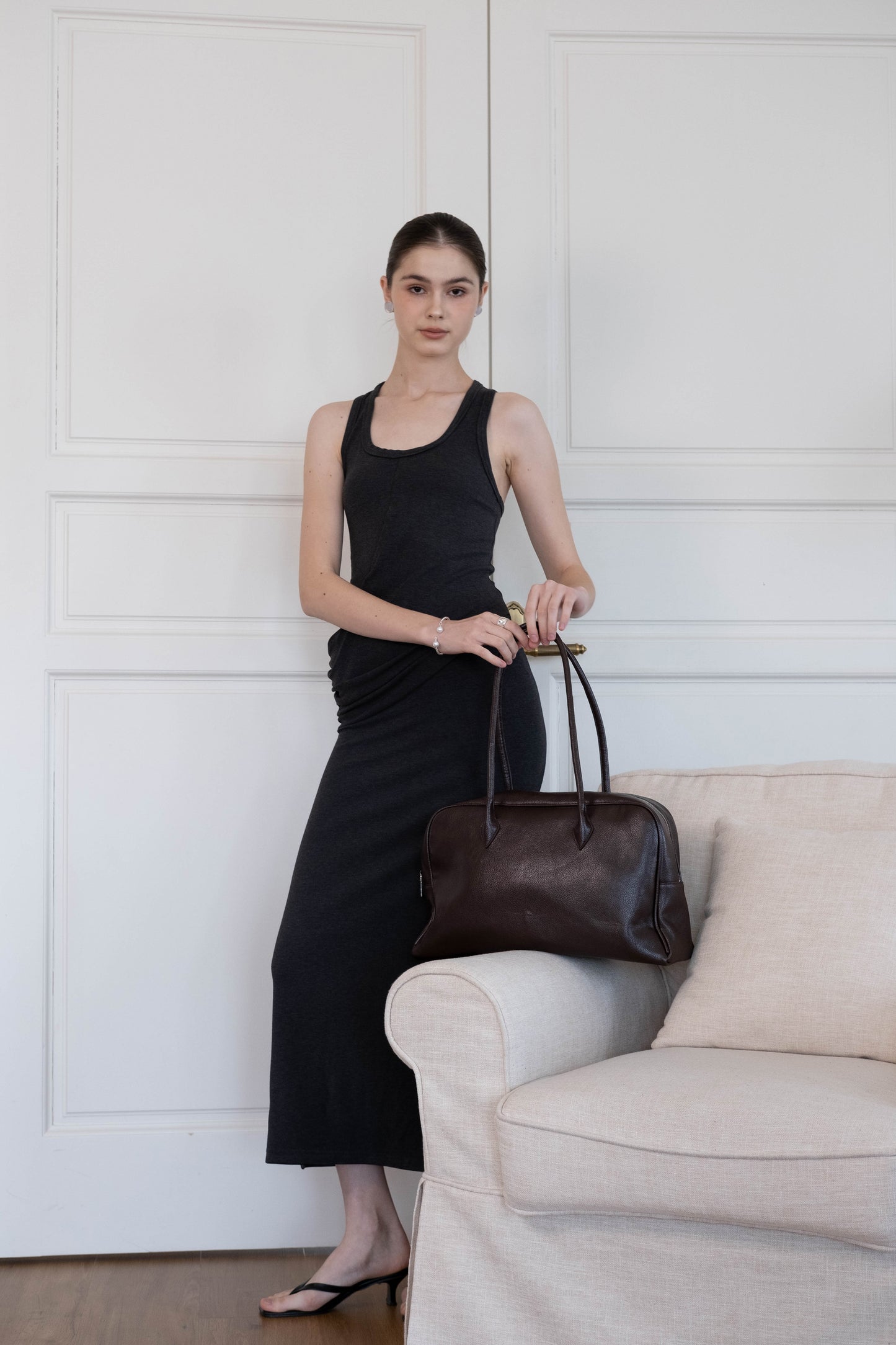 The Elira Tote - Coffee