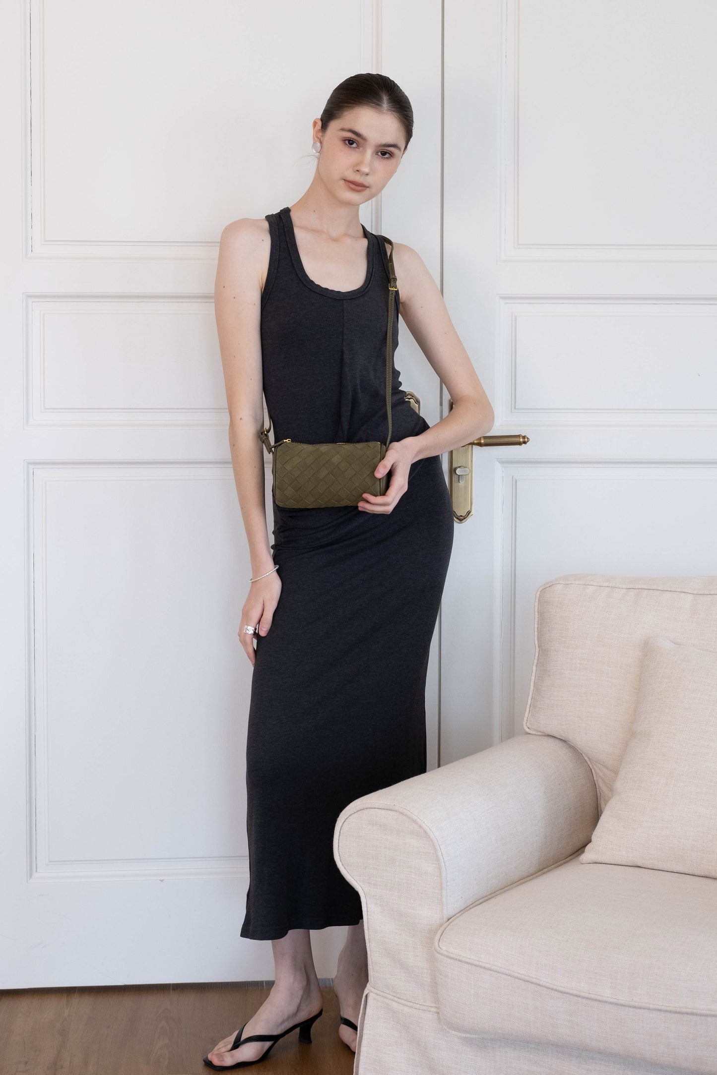 Mini Artisan Bag - Olive Green