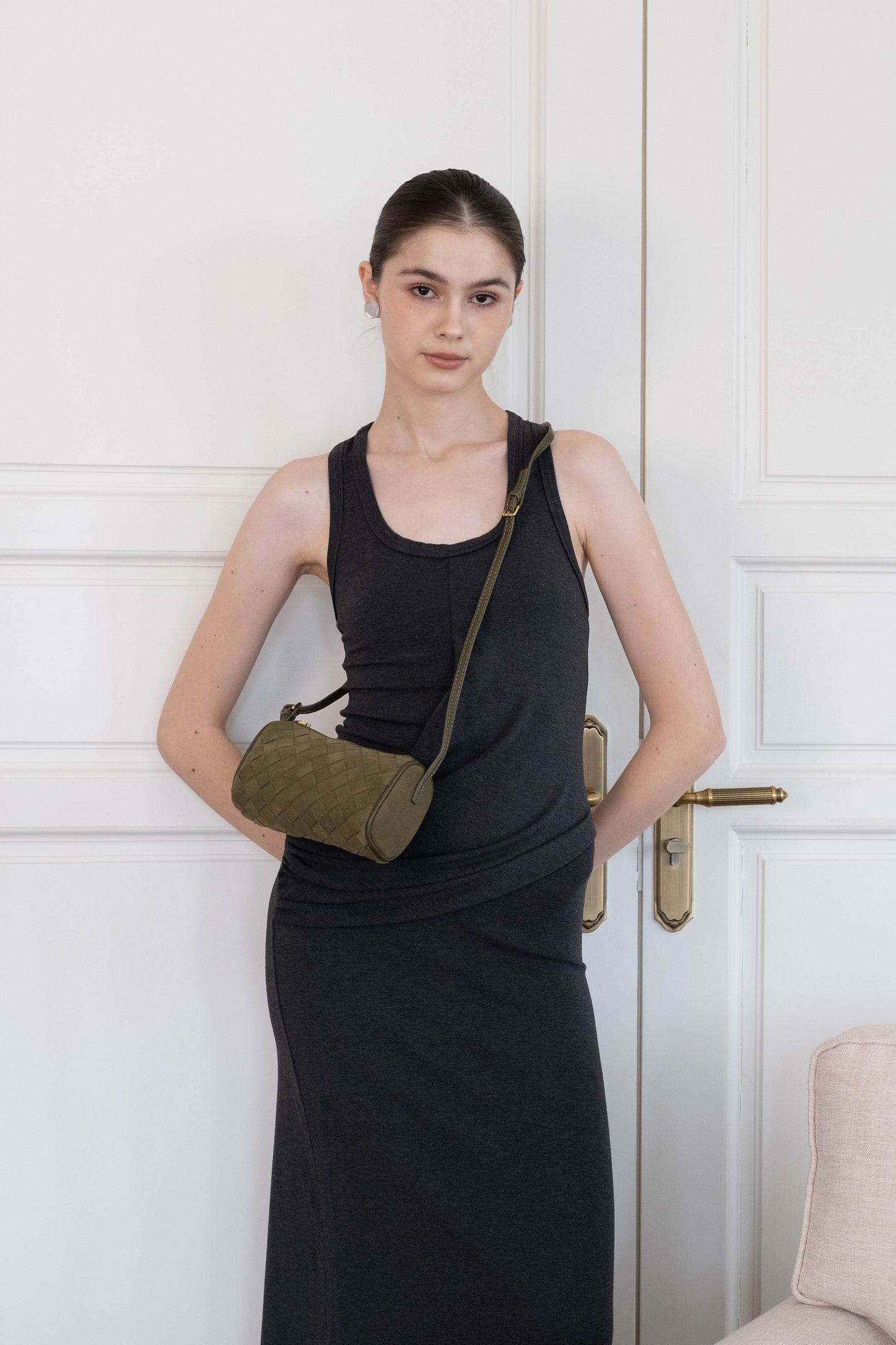 Mini Artisan Bag - Olive Green