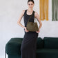Artisan Cloud Satchel - Olive Green