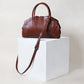 Artisan Lotus Grace Bag - Chestnut