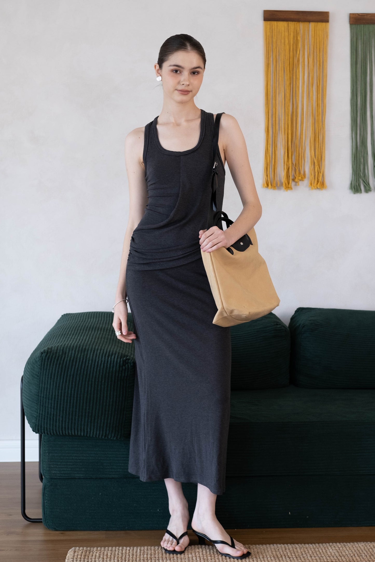 The Large Parisian Bag In Khaki