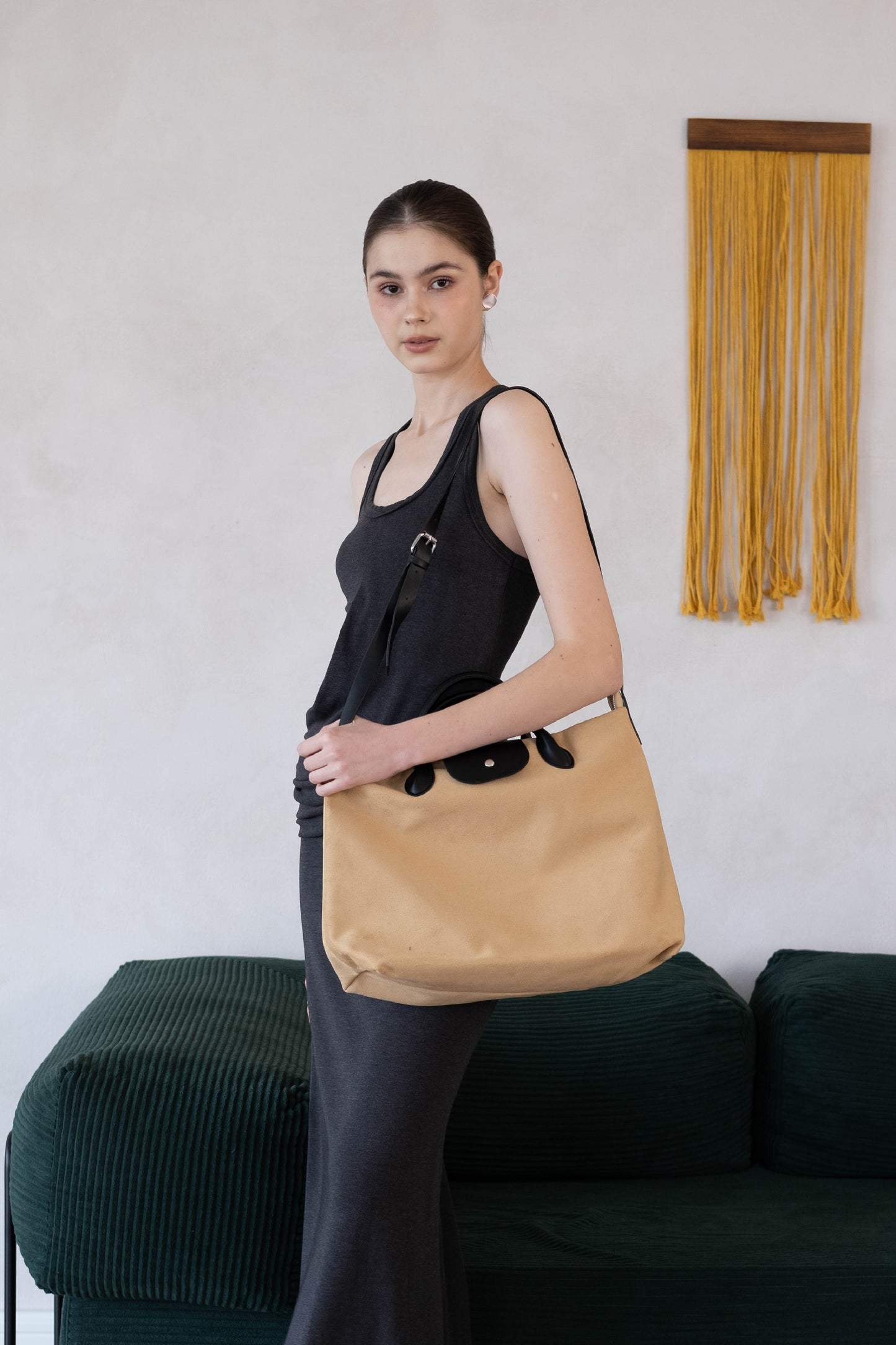 The Large Parisian Bag In Khaki