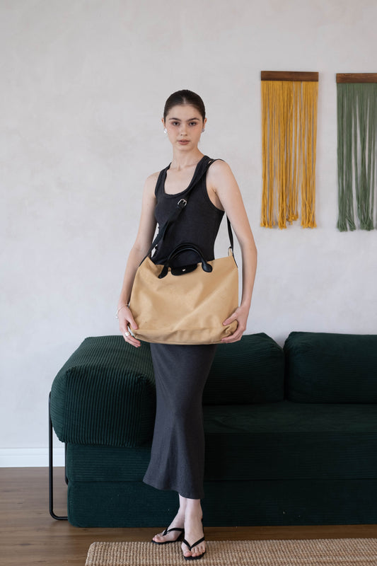 The Large Parisian Bag In Khaki