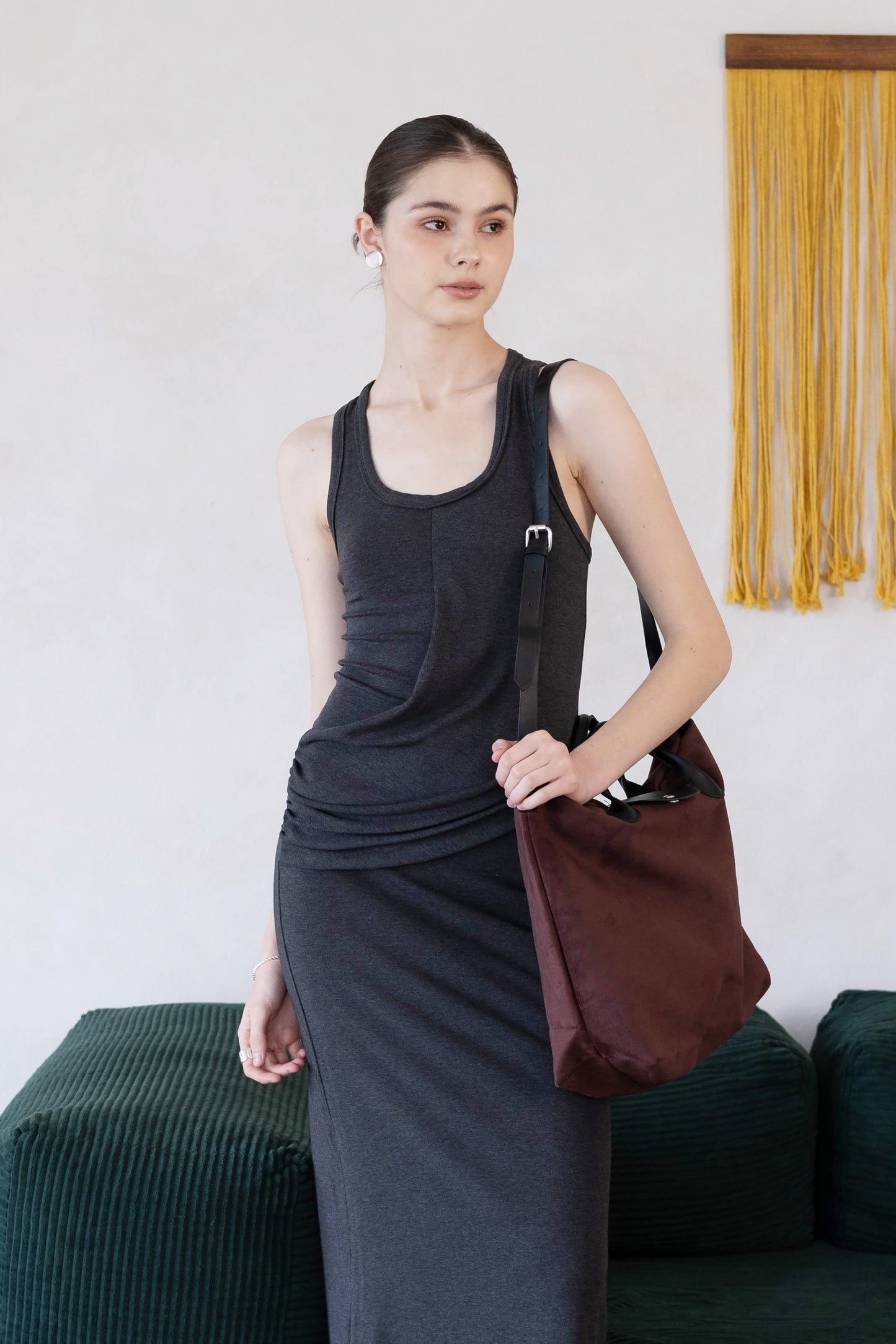 The Large Parisian Bag In Coffee