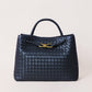 Large Artisan Grace Tote - Gunmetal Grey