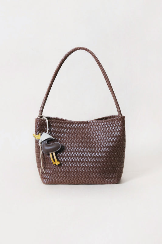 Artisan Heritage Basket Bag - Chestnut