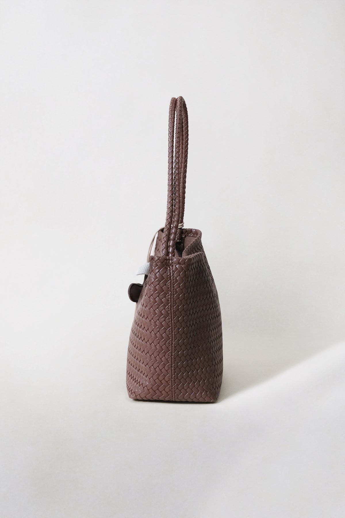 Artisan Heritage Basket Bag - Chestnut (With Charm)