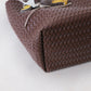 Artisan Heritage Basket Bag - Chestnut (With Charm)