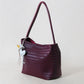 Artisan Heritage Basket Bag - Wine Red (With Charm)