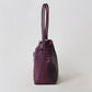 Artisan Heritage Basket Bag - Wine Red (With Charm)