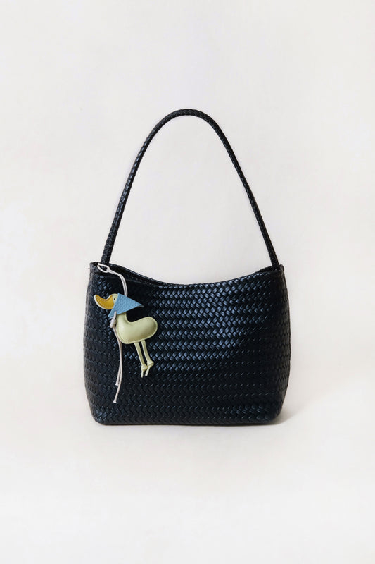 Artisan Heritage Basket Bag - Classic Black