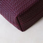 Artisan Heritage Basket Bag - Wine Red (With Charm)