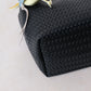 Artisan Heritage Basket Bag - Classic Black (With Charm)