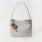 Artisan Heritage Basket Bag - White (With Charm)