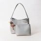 Artisan Heritage Basket Bag - White (With Charm)