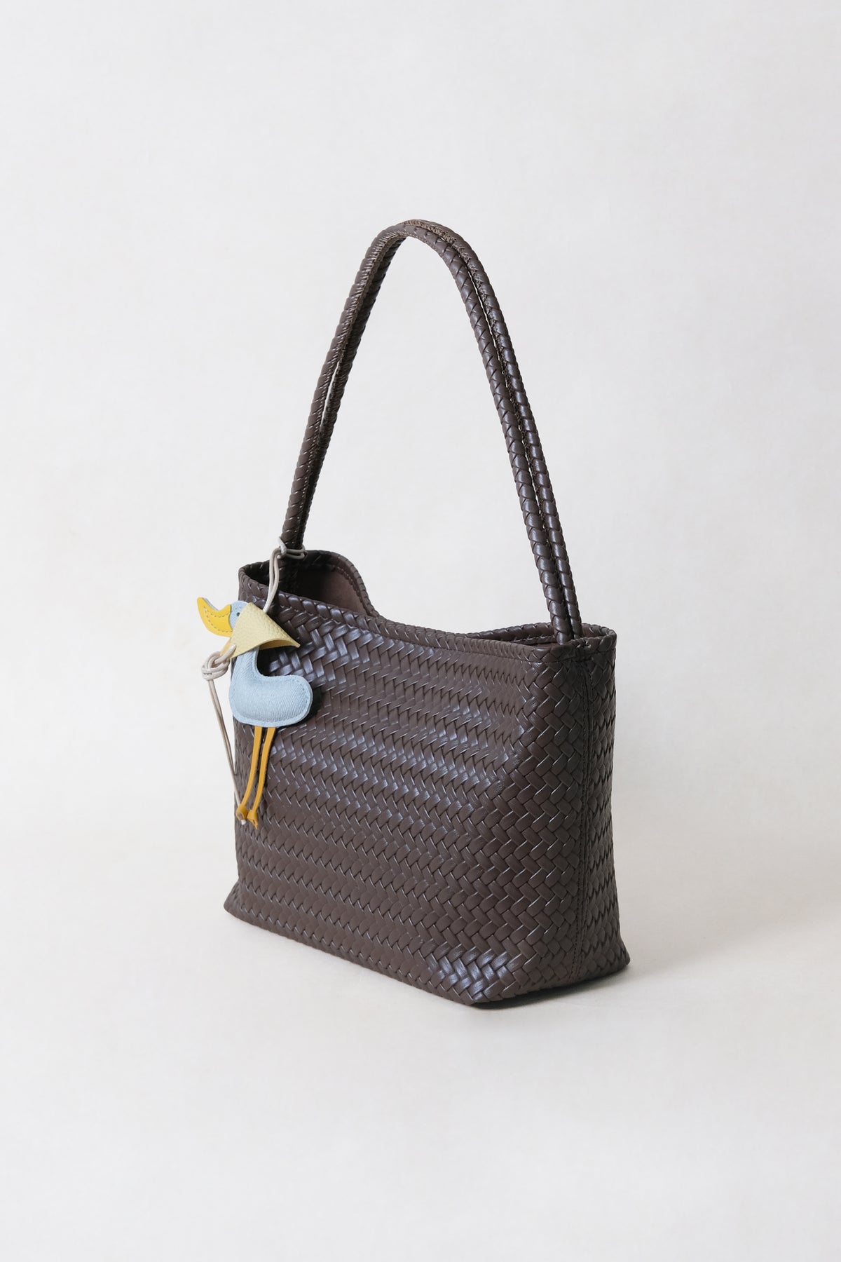 Artisan Heritage Basket Bag - Coffee (With Charm)