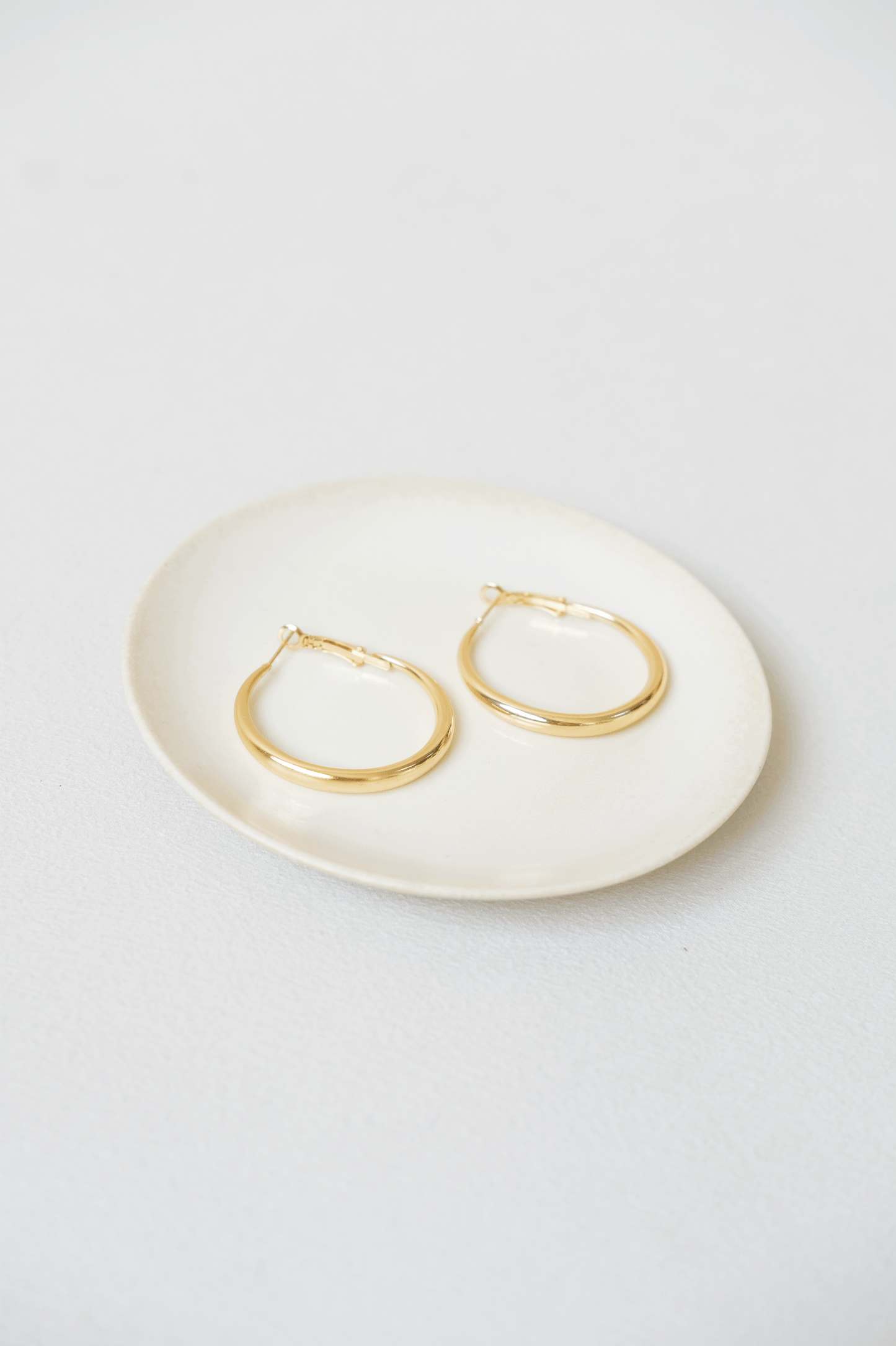 Classic Bold Hoop Earrings