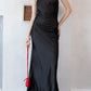 Elegance Long Dress - Black