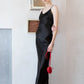Elegance Long Dress - Black