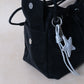 Medium Classic Daily Tote - Classic Black (With Charm)