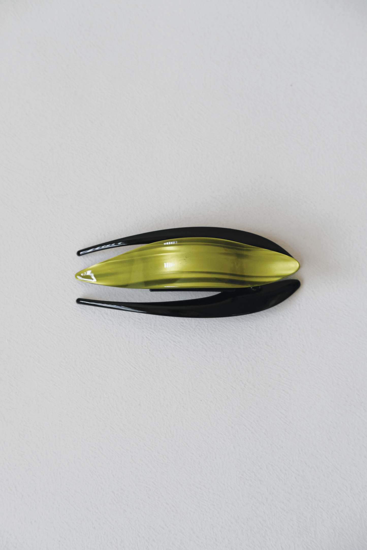 Aurora Acetate Hair Claw - Green