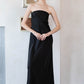 Midnight Satin Muse Gown