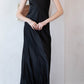 Midnight Satin Muse Gown