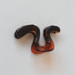 Grande Curve Claw Clip - Rose Amber
