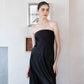 Midnight Satin Muse Gown