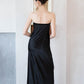 Midnight Satin Muse Gown
