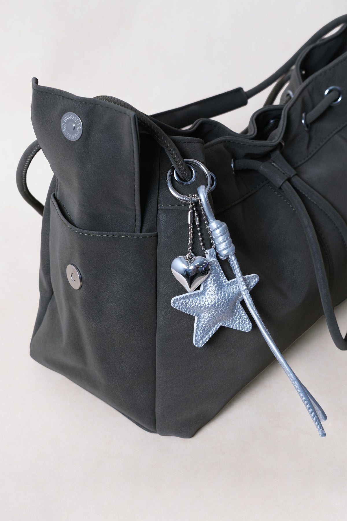 Medium Classic Daily Tote - Green (With Charm)